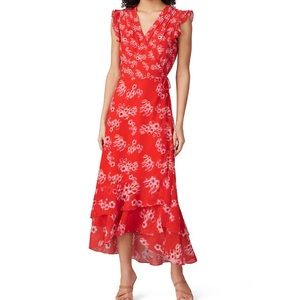 AllSaints Dela Jasmine Wrap Dress